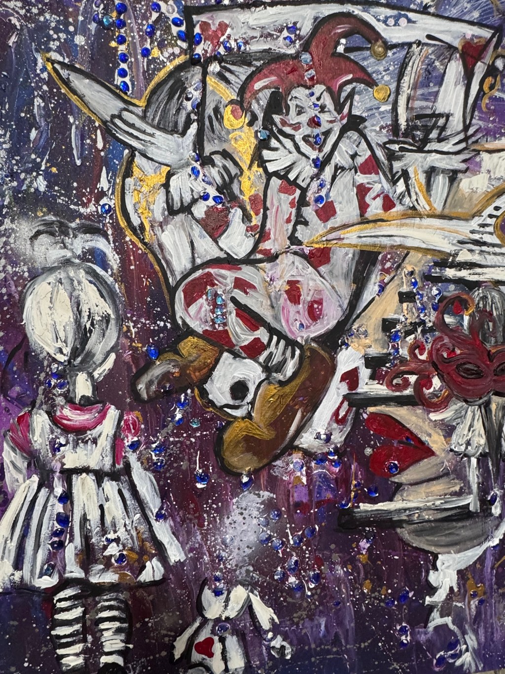 Il burattinaio dell’anima: un’opera che parla di abusi e rinascita – le tele che hanno riportato alla memoria e aiutato a guarire l’abuso subito&nbsp;nell’infanzia